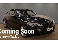 Used BMW 218 M Sport 2016 Black sapphire metallic paint Coupe
