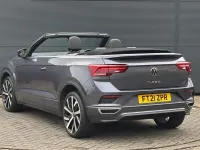 Used VW T-Roc Cabriolet R-line 150 HP (110 kW) 2021 Grey Cabriolet