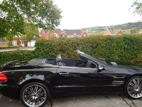 Used Mercedes SL350 AMG 245 HP (180 kW) 2005 Black Cabriolet