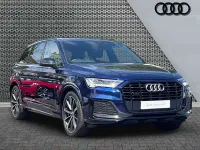 Used Audi Q7 Black Edition 281 HP (206 kW) 2021 Blue SUV