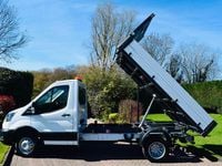 Used Ford Transit 130 HP (95 kW) 2022 White Cabriolet