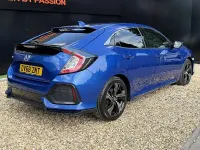 Used Honda Civic SR 126 HP (92 kW) 2018 Blue Hatchback