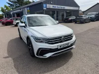 Used VW Tiguan R-line 150 HP (110 kW) 2021 White SUV
