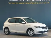 Used Skoda Fabia SE 75 HP (55 kW) 2018 White Hatchback