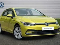 Used VW Golf VIII Style 130 HP (95 kW) 2022 Yellow Hatchback