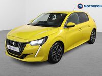 Used Peugeot 208 Allure Premium 2021 Yellow Hatchback