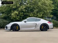 Used Porsche Cayman GT4 385 HP (283 kW) 2016 Silver Coupe