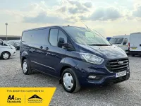 Used Ford Transit Custom Trend 130 HP (95 kW) 2019 Blue Van