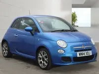 Used Fiat 500 S 69 HP (50 kW) 2014 Blue Hatchback