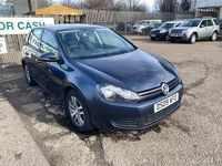 Used VW Golf VI SE 122 HP (89 kW) 2009 Blue Hatchback