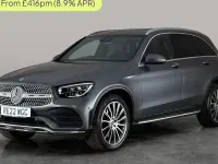 Used Mercedes GLC220 AMG line 194 HP (142 kW) 2022 Grey SUV