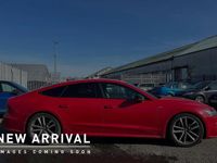 Used Audi A7 Black Edition 200 HP (147 kW) 2021 Red Sedan