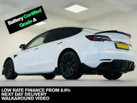 Used Tesla Model 3 Long Range AWD 366 kW (498 HP) 2021 White Sedan