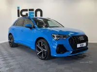 Used Audi Q3 S-Line 150 HP (110 kW) 2019 Blue SUV
