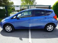 Used Nissan Note Acenta 98 HP (72 kW) 2015 Blue Hatchback