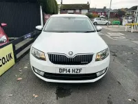Begagnad Skoda Octavia GreenLine 110 HK (80 kW) 2014 Vit Halvkombi