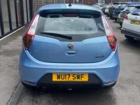 Used MG MG3 106 HP (77 kW) 2017 Blue Hatchback