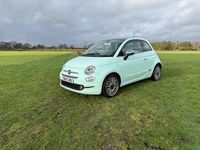 Used Fiat 500 Lounge 105 HP (77 kW) 2015 Green Hatchback