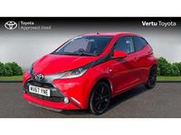 Used Toyota Aygo x-style 69 HP (50 kW) 2017 Red Hatchback