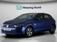 Usado VW Polo SE 95 HP (69 kW) 2019 Azul Citadino