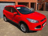 Used Ford Kuga Titanium 150 HP (110 kW) 2014 Red SUV
