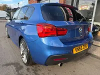 Used BMW 120 M Sport 177 HP (130 kW) 2016 Blue Hatchback