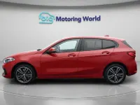 Used BMW 120 Sport Line 190 HP (139 kW) 2021 Red Hatchback