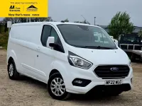 Used Ford Transit Custom Limited 130 HP (95 kW) 2022 White Van
