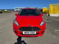 Usado Ford Fiesta Titanium 2014 Vermelho Citadino
