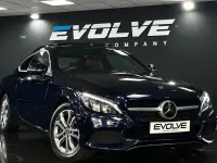 Used Mercedes C250 Premium Plus 204 HP (150 kW) 2018 Blue Coupe