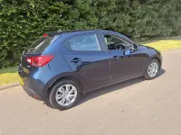Used Mazda 2 75 HP (55 kW) 2016 Blue Hatchback
