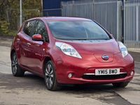 Used Nissan Leaf Tekna 80 kW (109 HP) 2015 Red Hatchback