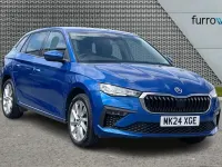 Used Skoda Scala SE L 113 HP (83 kW) 2024 Blue Hatchback
