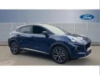 Usado Ford Puma Titanium 125 HP (91 kW) 2022 Azul Citadino