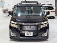 Used Nissan Elgrand 2010 Black MPV