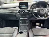 Used Mercedes B200 AMG line 136 HP (100 kW) 2017 Silver Hatchback