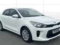 Used Kia Rio 84 HP (61 kW) 2019 White Hatchback