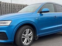 Used Audi Q3 S-Line 150 HP (110 kW) 2016 Hainan blue SUV