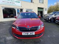 Used Skoda Octavia SE L 2018 Red Estate