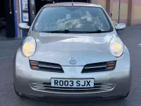 Second-hand Nissan Micra SE 80 CP (58 kW) 2003 Auriu Hatchback
