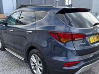 Used Hyundai Santa Fe Premium 200 HP (147 kW) 2017 Blue SUV