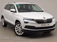 Used Skoda Karoq SE L 115 HP (84 kW) 2018 White SUV