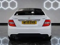 Used Mercedes C250 Sport Edition 204 HP (150 kW) 2015 White Coupe