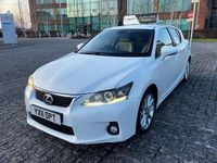 Used Lexus CT200h 2011 White Hatchback