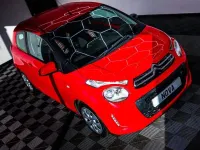 Używany Citroën C1 Feel 72 KM (52 kW) 2018 Czerwony Hatchback