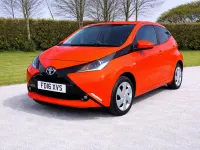 Used Toyota Aygo X-play 2016 Orange Hatchback