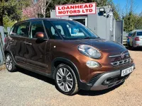 Usado Fiat 500L Cross 95 HP (69 kW) 2017 Castanho Monovolume