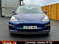Used Tesla Model 3 Long Range AWD 250 kW (340 HP) 2019 Blue Sedan