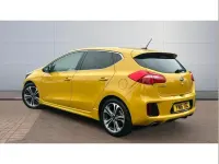 Used Kia Ceed GT-Line 118 HP (86 kW) 2016 Yellow Hatchback