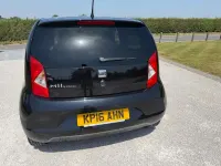 Used Seat Mii 75 HP (55 kW) 2016 Black Hatchback